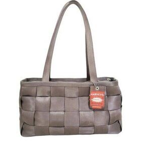 The Original Harveys Seatbelt Bag Womens Brown Satchel Shoulder Purse Large